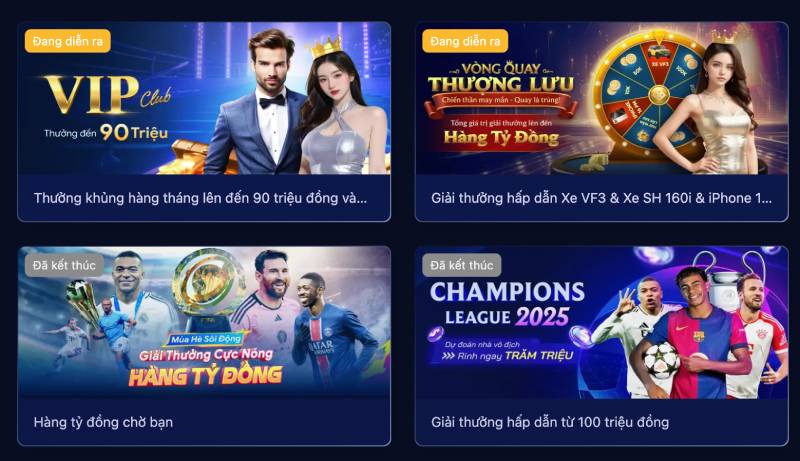 Khuyến mãi theo sự kiện đặc biệt