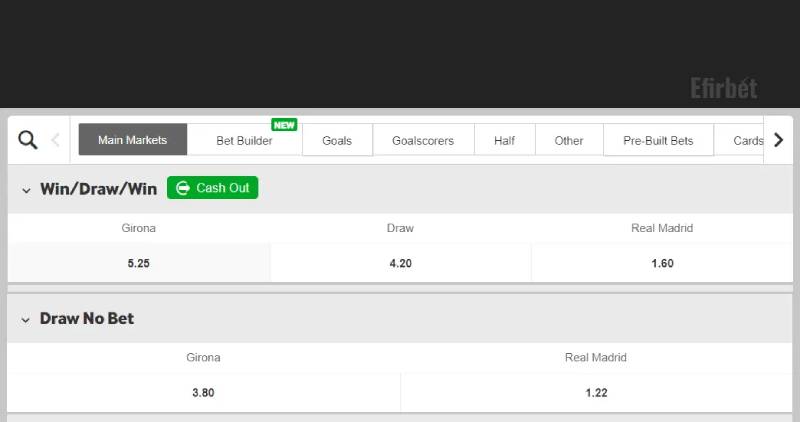 Mẹo khi cá cược vào kèo không hòa