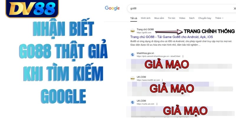 Tìm hiểu khái niệm link Go88 giả 